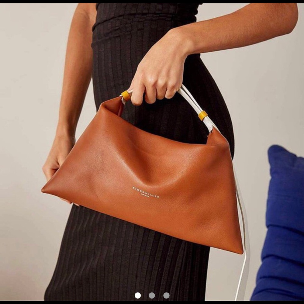 SIMON MILLER - puffin bag in tan multi